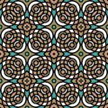 Ankara Seamless African Print Wax Design Royalty Free Stock Photo