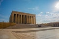 Ankara , Turkey: Anitkabir is the mausoleum of the founder of Turkish Republic, Mustafa Kemal Ataturk Royalty Free Stock Photo