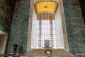 ANKARA, TURKEY - 14 DECEMBER 2020: Mausoleum of Ataturk in Anitkabir interior