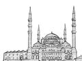 Ankara, Turkey famous Travel Sketch