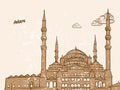 Ankara, Turkey, Greeting Card