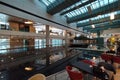 Ankara, Turkey - January 31, 2022: Interior of Esenboga Airport, main international airport of Ankara, the capital city of Turkey