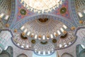 Ankara/Turkey- June 2 2018: Interior of Kocatepe Mosque Royalty Free Stock Photo