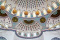 Ankara/Turkey- June 2 2018: Interior of Kocatepe Mosque Royalty Free Stock Photo