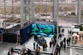 Ankara, Turkey - March 31: TOGG car at Ankara ECO Climate Summit as a green car. Turkey`s Automobile Enterprise Group, or TOGG fo