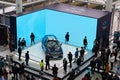 Ankara, Turkey - March 31: TOGG car at Ankara ECO Climate Summit as a green car. Turkey`s Automobile Enterprise Group, or TOGG fo