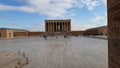 The Mausoleum of Ataturk & tomb of Turkey greatest leader Royalty Free Stock Photo