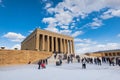 Ankara, Turkey - October 2021: Anitkabir AnÃÂ±tkabir in Ankara, the mausoleum of Mustafa Kemal AtatÃÂ¼rk