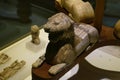 Ivory statue of seated lion from Alintepe