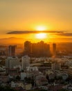 Ankara, Turkey-September 9 2020: .Buildings under construction at sunset