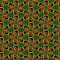 Ankara Vintage Wax Print Textile Royalty Free Stock Photo