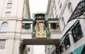 Anker Clock in Hoher Markt, Vienna, Austria Royalty Free Stock Photo