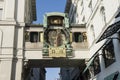 Ankeruhr clock in Vienna Royalty Free Stock Photo