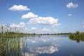 Ankeveen. The Ankeveense Plassen are a maze of pet holes and layers. A jumble of islands, narrow ditches and open water