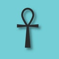 Ankh ancient Egypt symbol vector Royalty Free Stock Photo