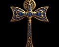 Ankh symbol crosses coptic cross.