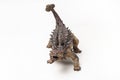 Ankylosaurus Dinosaur on white background Royalty Free Stock Photo