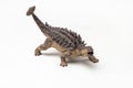 Ankylosaurus Dinosaur on white background Royalty Free Stock Photo