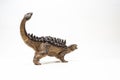 Ankylosaurus Dinosaur on white background Royalty Free Stock Photo