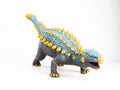 Ankylosaurus Dinosaur on white background Royalty Free Stock Photo