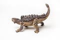 Ankylosaurus Dinosaur on white background Royalty Free Stock Photo