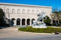 Anna Hyatt Huntington`s Statue in Front of Chrysler Museum