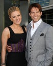 Anna Paquin, Stephen Moyer Royalty Free Stock Photo