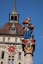 Anna Seiler Brunnen Statue, Bern Royalty Free Stock Photo
