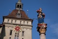 Anna Seiler Brunnen Statue, Bern Royalty Free Stock Photo