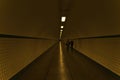 Anna underground tunnel under the Scheldt River, Antwerp, Belgium