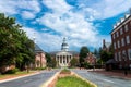 State House capitol building in Annapolis Royalty Free Stock Photo