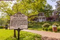 Historical Maryland State Capitol building in Annapolis, the oldest state house that is still in use Royalty Free Stock Photo