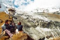 Annapurna Base Camp, Nepal Royalty Free Stock Photo