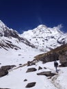 Annapurna base camp - Nepal, Himalayas Royalty Free Stock Photo