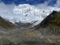 Annapurna I - Annapurna Base Camp Royalty Free Stock Photo