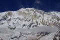 Annapurna I peak Royalty Free Stock Photo