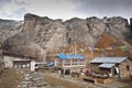 Annapurna mountain huts Royalty Free Stock Photo