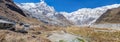 Annapurna Panorama Royalty Free Stock Photo