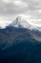 Annapurna peak Royalty Free Stock Photo