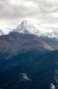 Annapurna peak Royalty Free Stock Photo