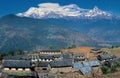 Annapurna Range and Dhampus Village, Nepal