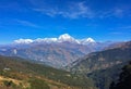 The Annapurna Range Himalayas Royalty Free Stock Photo