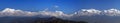 Annapurna range: Panorama Royalty Free Stock Photo