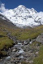 Annapurna South Royalty Free Stock Photo