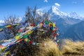 The Annapurna South, Nepal Royalty Free Stock Photo