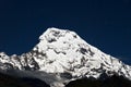 Annapurna South at night,Nepal Royalty Free Stock Photo