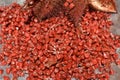 Annatto also known as Roucou or Achiote