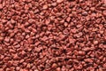 Annatto seeds, achiote seeds, bixa orellana seeds Royalty Free Stock Photo