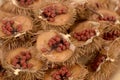 Annatto Tree Bixa orellana L. fruits. Royalty Free Stock Photo