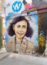 Anne frank mural in berlin